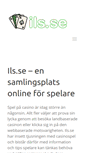 Mobile Screenshot of ils.se